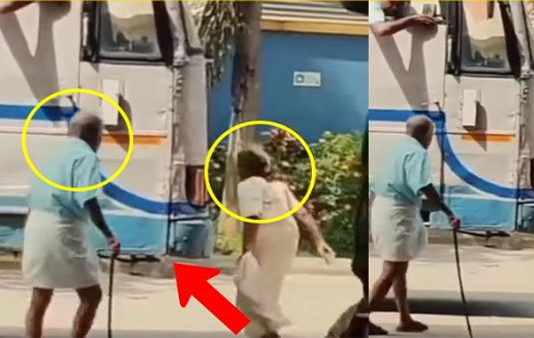உண்மையான காதலுக்கு வயது முக்கியமில்லை : மில்லியன் கணக்கான இதயங்களை வென்ற காட்சி!!