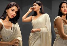 ட்ரான்ஸ்பரென்ட் புடவையில் கட்டழகை நச்சுனு காட்டிய ஐஸ்வர்யா லட்சுமி… குவியும் லைக்ஸ்!!