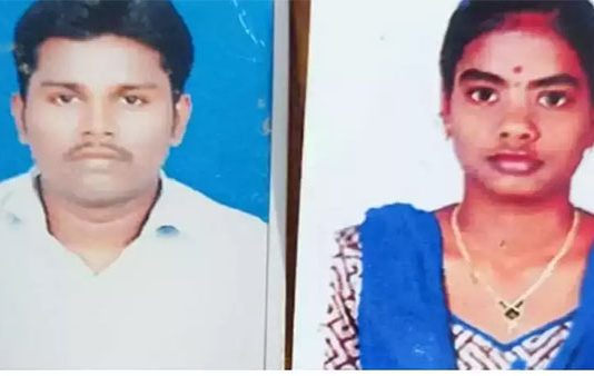 கணவன் மின்சாரம் தாக்கி பலி.. காப்பாற்ற சென்ற மனைவிக்கு நேர்ந்த சோகம்!!