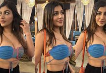 நைட் டிரெஸ்ஸில் பிதுங்கும் முன்னழகை மொத்தமா காட்டி இளசுகளை மூச்சு முட்ட வைத்த யாஷிகா!!