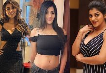 உடலோடு ஒட்டிய இறுக்கமான செம சூடான போஸ் கொடுத்து பசங்கள திக்குமுக்காட செய்த யாஷிகா ஆனந்த்!!