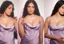 ஒரு சைடு சேலையை விலக்கி விட்டு அந்த இடத்தை அப்பட்டமாக காட்டும் மாளவிகா மோகனனின் நச் கிளிக்ஸ்!!