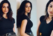 முன்னழகு வளைவுகளை காட்டி இளசுகளை திக்குமுக்காட செய்த மினாக்ஷி சவுத்ரி!!