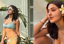 மோசமான ஆடையில் நடிகை சாரா அலிகான் வெளியிட்ட லேட்டஸ்ட் ஹாட் புகைப்படங்கள்!!