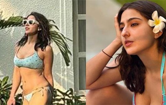 மோசமான ஆடையில் நடிகை சாரா அலிகான் வெளியிட்ட லேட்டஸ்ட் ஹாட் புகைப்படங்கள்!!