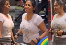 எடுப்பான முன்னழகையும் குட்டி தொப்பையையும் காட்டி செம கவர்ச்சி போஸ் கொடுத்த ஷாலு ஷம்மு!!