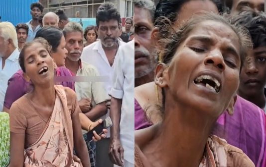 காவல் நிலையம் முன்பு இளைஞர் வெட்டிக் கொலை.. கதறலுடன் தாய் அளித்த பரபரப்பு பேட்டி!!