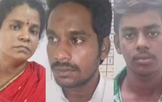 கள்ளக்காதலுக்கு இடையூறு.. கணவனை வெளிநாட்டு காதலனுடன் திட்டம் தீட்டி போட்டு தள்ளிய மனைவி!!