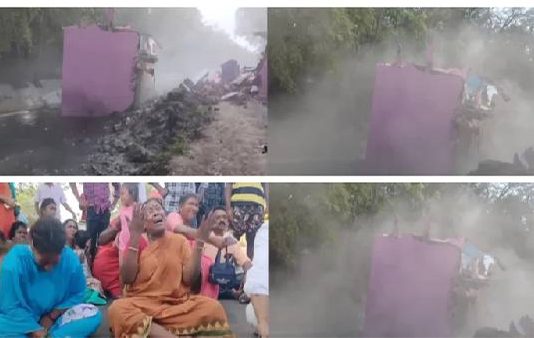 அடுத்த வாரத்தில் கிரக பிரவேசம்.. நொடியில் சரிந்து விழுந்த 3 மாடி வீடு: கதறி அழும் குடும்பத்தினர்!!