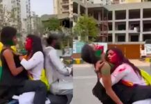 நடுரோட்டில் இளம்பெண்கள் உச்சக்கட்ட ஆபாச நடனம். வைரலாகும் வீடியோ!!