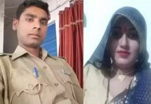 சண்டையில் கோபித்துக்கொண்டு மனைவி தூக்கிட்டு தற்கொலை… துக்கத்தில் போலீஸ் கணவர் எடுத்த விபரீத முடிவு!!