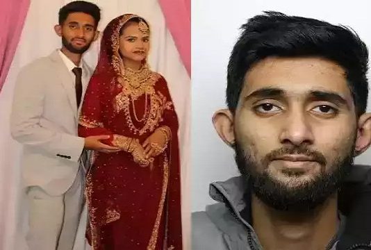 ஆத்திரம் தீர மனைவியை பலமுறை கத்தியால் குத்திக்கொன்ற கணவன்!!