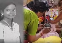 விஷவாயு தாக்கி உயிரிழந்த சிறுமி… மூக்குத்தி போட்டு அழகு பார்த்த பாட்டி!!