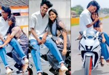 பைக்கில் காதல் ஜோடி ரொமான்ஸ் செய்து ரீல்ஸ் : 13,000 அபராதம் விதித்த போலீஸ்!!