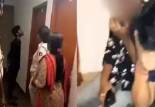 2 பெண்களுடன் கூத்தடித்த கணவனை கையும் களவுமாக பிடித்த மனைவி!!