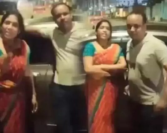 காவல்துறையினரிடம் எல்லைமீறிய கள்ளக்காதல் ஜோடி!!