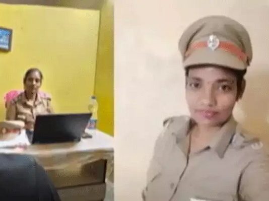 காதலனை கரம்பிடிக்க எஸ்.ஐ. வேடம் போட்ட இளம் பெண்ணுக்கு நேர்ந்த பரிதாபம்!!