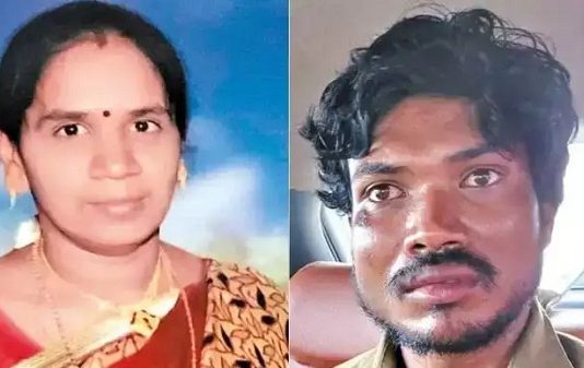 பிரிந்து சென்ற மனைவி.. ஆத்திரத்தில் மாமியாரை வெட்டிக் கொன்ற மருமகன்!!