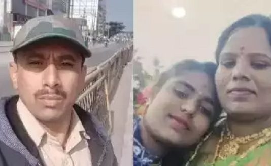 கள்ளக்காதல் விவகாரம்.. மனைவி, மகள் உள்பட 3 பேரை வெட்டிக் கொன்ற ஊர்க்காவல் படை வீரர்!!