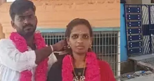 காதலன் வீட்டு முன்பு இளம்பெண் தர்ணா.. தாலி கட்டிவிட்டு எஸ்கேப்பானதால் விபரீதம்!!