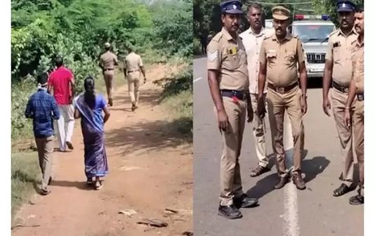 இளம் பெண் எரித்துக்கொலை.. பாழடைந்த குளத்தில் கிடந்த சடலம்!!