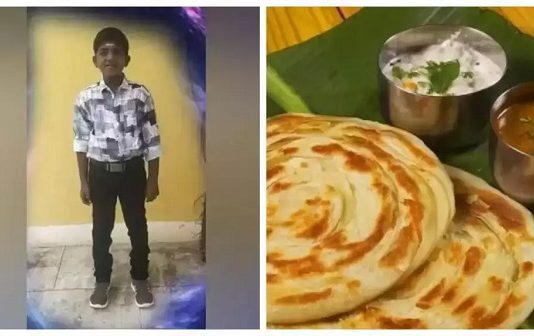 தொடரும் அவலம்… பரோட்டா சாப்பிட்ட 11 வயது சிறுவன் மரணம்!!