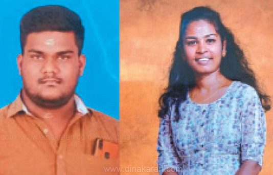 தனியார் பஸ் டிரைவர், கல்லூரி மாணவி தகாத உறவு : கட்டிப்பிடித்தபடி ரயில் முன் பாய்ந்த சோகம்!!