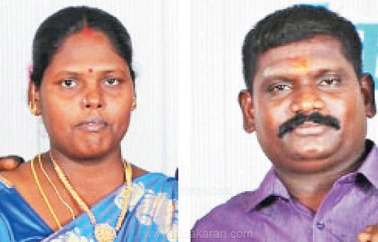 மனைவியை குத்தி கொன்றுவிட்டு மர்மநபர்கள் தாக்கியதாக நாடகம் : இந்து முன்னணி நிர்வாகி கைது!!