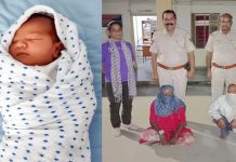 பச்சிளம் குழந்தையின் உதடுகளில் பசை ஒட்டி காட்டுக்குள் வீசிய தாய்!!