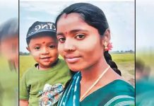 கணவர் இறந்த சோகம்.. 2 வயது குழந்தையுடன் தாய் எடுத்த விபரீத முடிவு!!